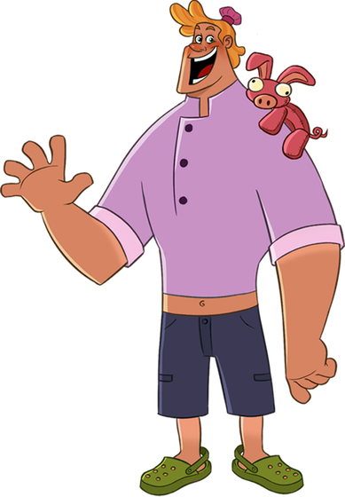 Desmond, o melhor amigo do Jeremy