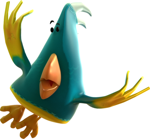 Peninha, a arara-azul que protege a floresta