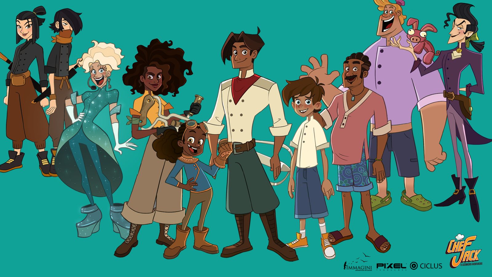 O elenco